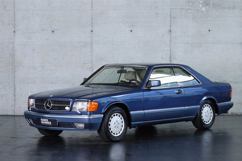 Mercedes-Benz 560 SEC von 1990 (© Humer & Granner)